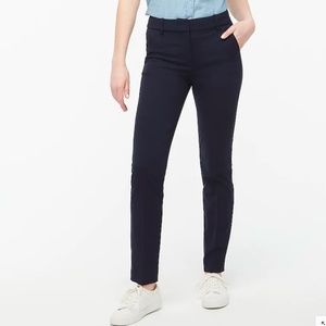 J. Crew Full-length Ruby Pant Stretch Twill Navy Size 4
